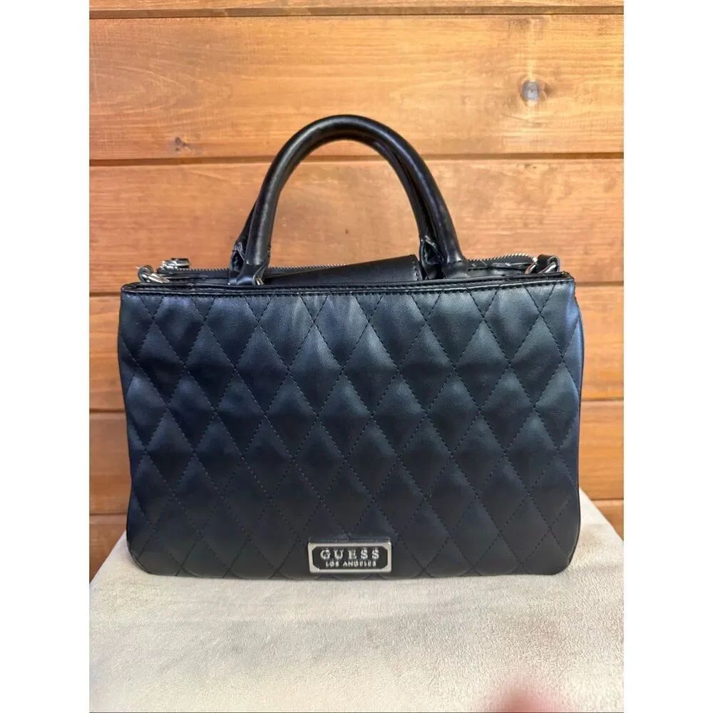 Guess Northville Tote/Shoulder bag diamond-stitched faux leather